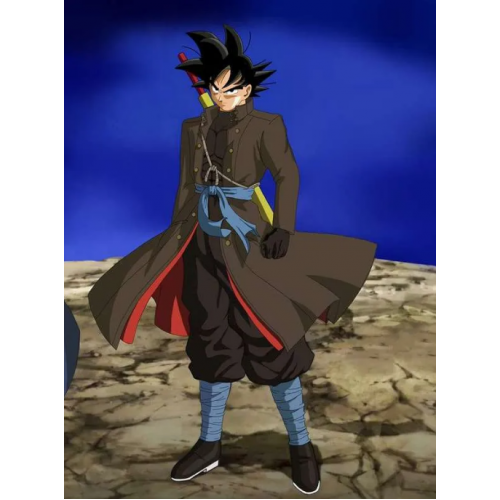 Xeno Goku Dragon Ball GT Brown Coat Xeno Goku Dragon Ball GT Brown Coat